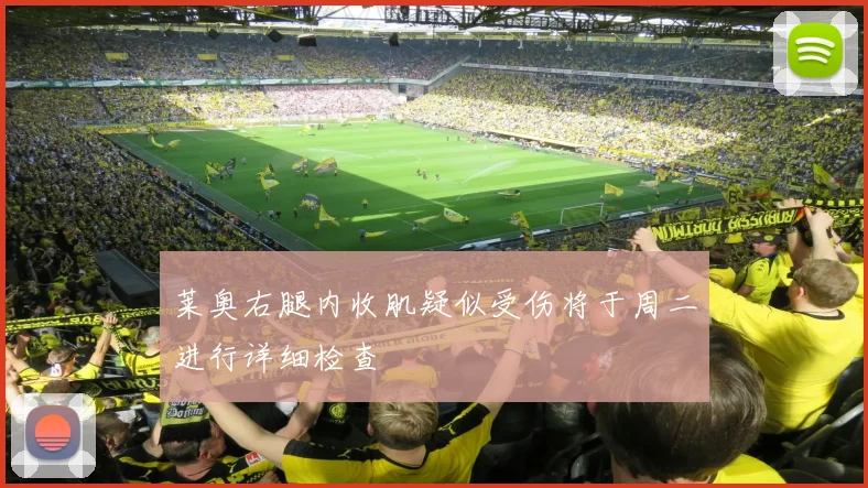 莱奥右腿内收肌疑似受伤将于周二进行详细检查